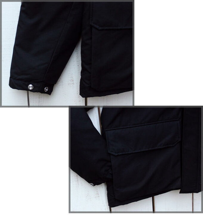 楽天市場】Mt.Rainier Design Hood Down Jacket / Black sixty forty 