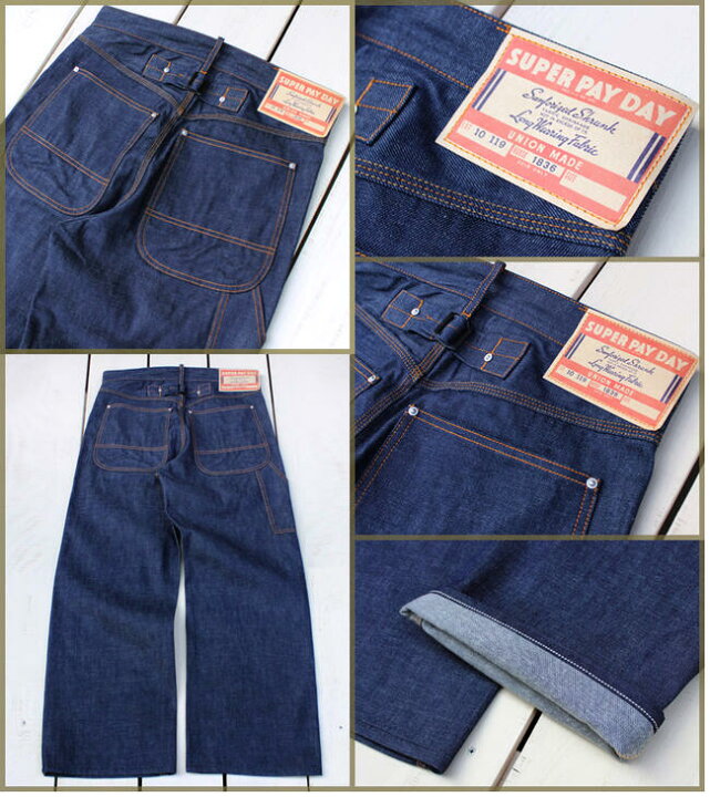 楽天市場】PAY DAY 30s Super Payday Vintage Pants work denim 