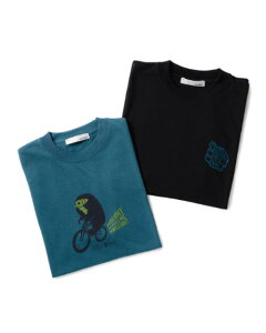 narifuri NFC Charifumon SS Tee / 2 pack Blue Green / Black �i���t�� �`�����t���� ���� T�V���c / 2���g �z�� ���� �@�\�f�� �ۓ� �u���[ �O���[�� / �u���b�N �� �v�����g / �l�C�`���[ �t�B�[���h �N���u nari