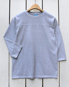 Good On 80s Football Tee / 3/4 Sleeve P-Ash / grey pigment �O�b�h�I�� �O�b�g�I�� �G�C�e�B�[�Y �t�b�g�{�[�� T�V���c 7���� �ؑ� �A�b�V�� �O���[ ���i���� �s�O�����g ���{�� goodon �O�b�h�I��