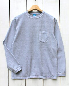 Good On Longsleeve Pocket Crew Tee T Shirts / P-Ash / pigment �O�b�h�I�� �O�b�g�I�� �|�P�b�g T�V���c / ���� �N���[�l�b�N �A�b�V�� �O���[ ���i���� �s�O�����g cotton usa ���{�� goodon
