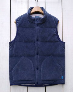 Good On Knit Corduroy Poka Poka Vest P- Navy / pigment �O�b�h�I�� / �j�b�g �R�[�f�����C �|�J�|�J �x�X�g �s�O�����g �l�C�r�[ �� ���� ���d�q ���� �ۉ� �y�� �N���V�b�N �A�E�g�h�A ���{�� good on �O�b�g