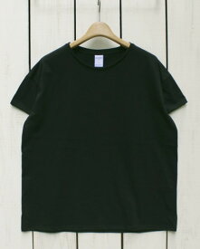 Repeat quotidien unisex Round Neck Big Silhouette Tee ss cotton jersey Black / noir コティディアン ラウンドネック ビック シルエット Tシャツ 半袖 無地 コットン ジャージ ブラック / フランス製 made in france quotidien