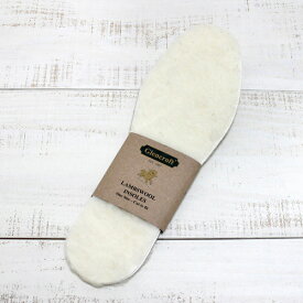 Glencroft Real Lambs Wool Insole / boa Onesize Cut to Fit / Natural グレンクロフト ウール インソール / ボア 中敷き 保温 ワンサイズ 調節可 / ナチュラル made in Great Britain 英国製