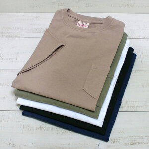 Good Wear Made in USA Heavy Weight Pocket Tee Short Sleeve 7.2oz 6-colors wash & dye �O�b�h�E�F�A �|�P�b�g T�V���c / ���� �w�r�[�E�F�C�g �R�b�g�� ��� �� �ۓ� ��� 6�F�W�J �A�����J�� goodwear