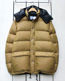 Crescent Down Works Classico Down Parka streak free nylon / Dark Tan Black クレセント ダウンワークス クラシコ ダウン パーカー / ジャケット 高密度 ナイロン 防風 着脱可能 フード / ダークタン ブラック made in USA アメリカ製