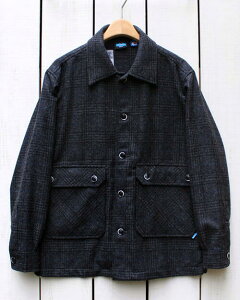 KAVU Wool Shirket / Bishu Fabric Grey / shirts jacket check made in nippon Ju[ E[ Vc WPbg Bn `FbN / O[ { kavu outdoor camp fes