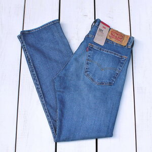 Levi's 501 Original / Reel It In medium wash straight pants denim stretch ���[�o�C�X 501 �I���W�i�� / �~�f�B�A�� �E�H�b�V�� �X�g���[�g �f�j�� �p���c �X�g���b�` �{�^���t���C ���p�b�` levis levi jeans