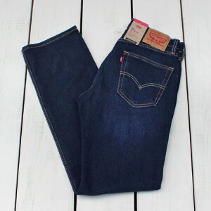 Levi's 505 / Straight denim pants stretch Sequoia / dark Indigo ���[�o�C�X 505 �X�g���[�g �X�g���b�` �f�j�� �p���c �W�b�v�t���C �_�[�N �C���f�B�S / ���B���e�[�W �E�H�b�V�� levis levi strauss jeans