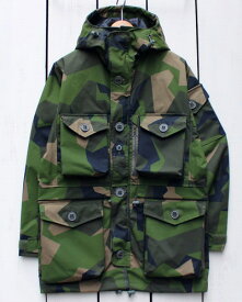 FORTIS Clothing UK Waterproof SAS Smock hood jacket coat Swedish Camo フォルティス クロージング 防水 フード ジャケット / コート 透湿 リップストップ スウェディッシュ カモ / uk army 特殊空挺部隊 全天候 fortis