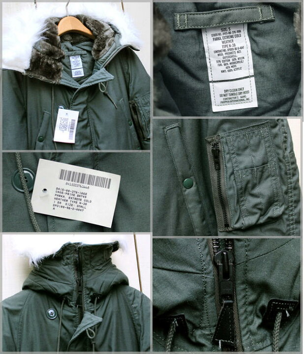 楽天市場】US Military Dead Stock N-3B / Parka Extreme Cold Weather 