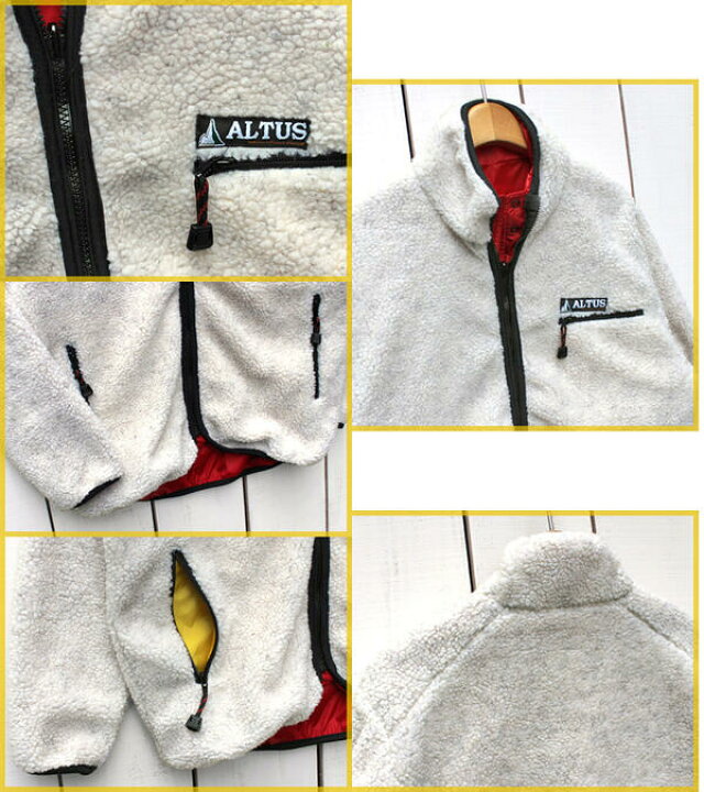 楽天市場】Altus Mountain Gear Rip Berber Reversible Jacket pile 