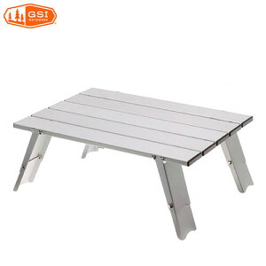 GSI outdoors Micro Table Small / alminium compact / 680 g �W�[�G�X�A�C �A�E�g�h�A�[�Y �}�C�N���e�[�u�� �X���[�� �܂肽���� �y�� �A���~ �ω׏d 9 kg 40x29 �L�����v camp BBQ �t�F�X