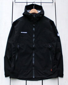 Mammut Convey Tour HS Hooded Jacket AF Men GORE-TEX Paclite 2.5 Layer Black マムート コンベイ ツアー フーデッド ジャケット ゴアテックス 2.5 防水 透湿 防風 軽量 ハードシェル / ブラック 黒 mammut マムート gore