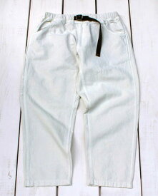 Rokx Tied On Pants / climbing cotton hemp Dusty White / pigment dye ロックス タイド オン パンツ / クライミング コットン ヘンプ くるぶし丈 オフホワイト ピグメント 染め rokx