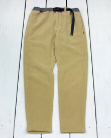 Rokx × Polartec Classic 200 Fleece Pants slim taperd / Ocher R24 ロックス ポーラーテック クラシック 200 フリース パンツ スリム テーパード クライミング 軽量 保温 リラックス 定番 オーカー rokx