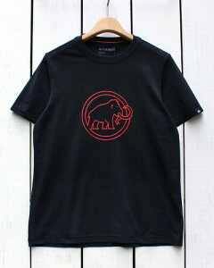 Mammut QD Logo Print T-Shirt AF men tee short sleeve stretch / Black PRT4 �}���[�g �N�C�b�N �h���C ���S T�V���c ���� �y�� ���� �X�g���b�` �@�\ �u���b�N �� / mammut �n�C�L���O �A�E�g�h�A �W�� �^�E�� Asian Fit