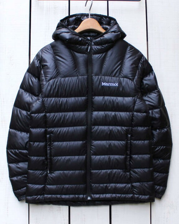 楽天市場】Marmot Dual Down Hoodie / Black jacket 750 fill 