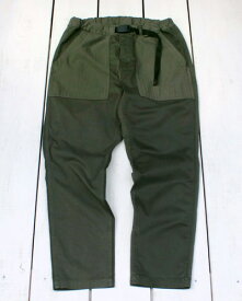 Rokx × sage de cret Multi Baker Pants / taperd Olive / crazy military ロックス x サージュデクレ マルチ ベイカー パンツ / テーパード オリーブ / クレイジー ミリタリー rokx コラボ 4ポケット 9分丈 ファティーグ fatugue