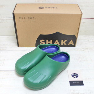 SHAKA Garden Clog Ev / Green sandal outdoor eva VJ K[f NbO EV / O[ u[ C\[ O T_ ̐^ y h  C[W[PA shaka outdoor sports