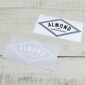 Almond Surfboards Designs Logo Sticker S-size Diamond / Black & White A[h T[t S XebJ[ STCY ubN & zCg almond surf westcoast beach