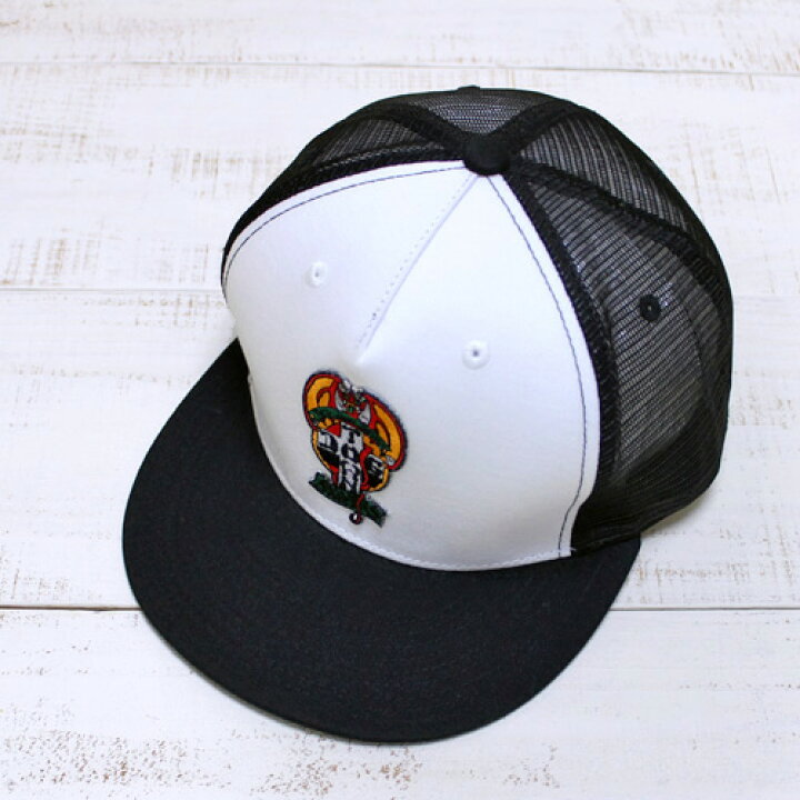 楽天市場】Dog Town Red Dog Patch Mash Hat / cap trucker / Black 