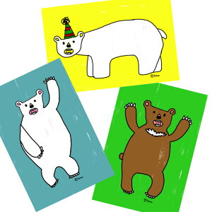 TaMa Postcard 3-Set /  |XgJ[h 3Zbg Gt 킢 Jt CXg A[g  낭