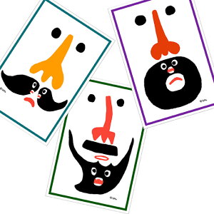 TaMa Postcard 3-Set /  |XgJ[h 3Zbg Gt 킢 Jt CXg A[g Ђ E qQ