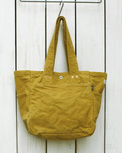 V.D.L.C Work Tote Bag / cotton canvas Karashi overdye �u�C�f�B�[�G���V�[ ���[�N �g�[�g�o�b�O / �}�U�[�Y �o�b�O ���z �R�b�g�� / ���炵 ��� made in japan ���{�� vdlc �L�����o�X �g�[�g �傫��