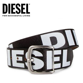 ディーゼル レザーベルト DIESEL ベルトB-ARBARANO BELT X05921 PS919牛革 本革 レザー ブラウン ブラック シンプル かっこいい