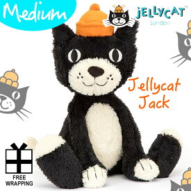 JELLYCAT ジェリーキャット Jellycat Jack jelc3mJellycat 25th Anniversary Mediumミディアムサイズ Mサイズネコ 猫 キャット プレゼント かわいい クロネコ 黒猫 ぬいぐるみ25周年 アニバーサリー