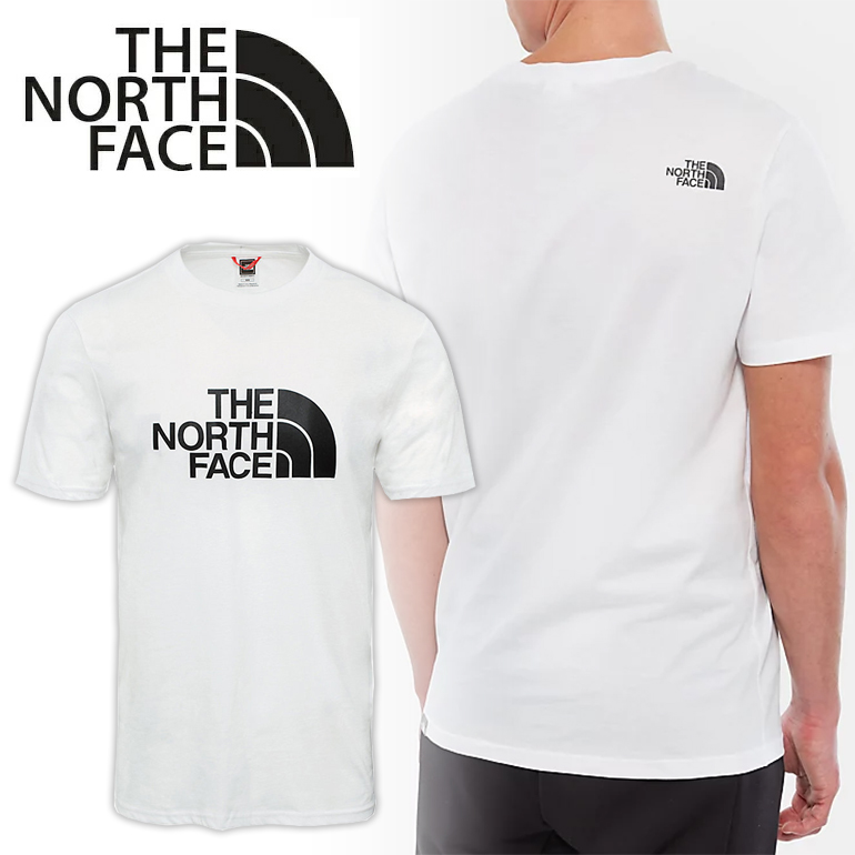 ノースフェイス EUモデル ハーフドームTEE Tシャツ THE NORTH FACE ロゴ 半袖 クルーネック S カットソーNF0A2TX3 シンプル 納得できる割引 TEE EASY お気に入 ユニセックス トップス 無地T