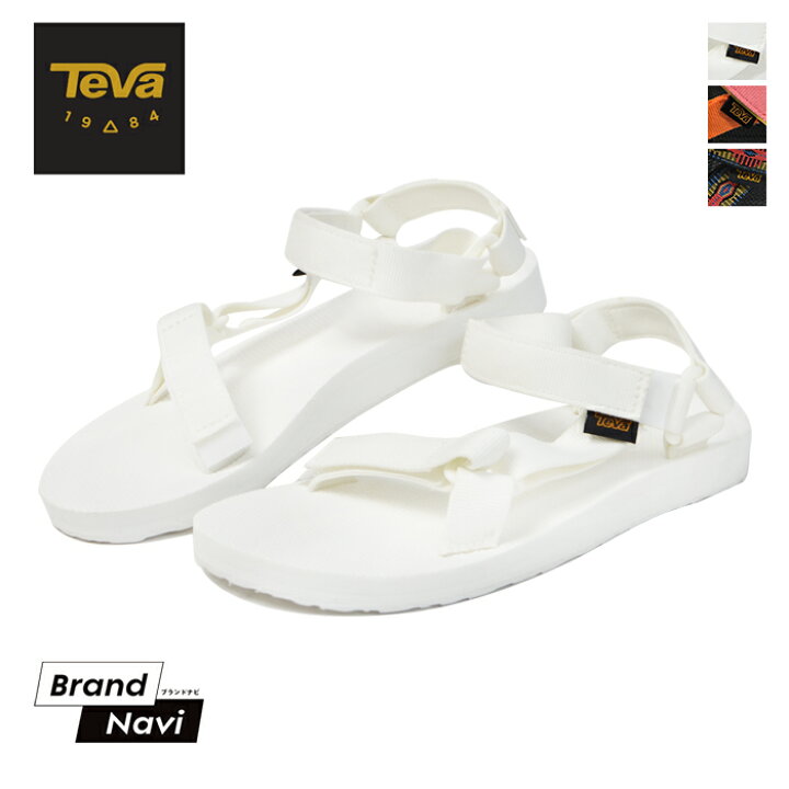 楽天市場 サイズ交換1回無料 テバ レディース サンダル 22cm 25cm Teva 靴 スポーツサンダル ビーチ 海 プール 送料無料 スポサン 人気ブランド 黒 白 夏 靴下コーデ 街履き アウトドアシューズ セレクトショップ Brand Navi 楽天市場店