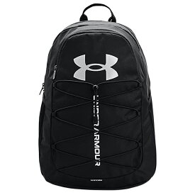 アンダーアーマー メンズ バックパック レディース バッグ UNDER ARMOUR ハッスル 26リットル 26L おすすめ 人気 スポーツ リュック ブラック ネイビー 黒 紺 登山 軽量 撥水 1364181