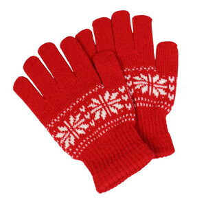 レディース 手袋 メンズ 秋冬 ニット 防寒 男女兼用 あったか ぽかぽか お揃い ペア ユニセックス ブラック 黒 レッド 赤 かわいい シンプル おしゃれ 通勤 通学 散歩 プロヴァンス PROVENCE