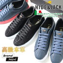 【在庫限り】 ハイドアンドジャック スニーカー 高級ブランド メンズ エッセンス 大人 軽量 正規品 黒 IBKL 〔並行輸入品〕