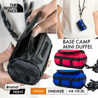 ノースフェイス ミニポーチ ネックポーチ バッグチャーム 小物入れ BASE CAMP MINI DUFFEL カラビナ付き …