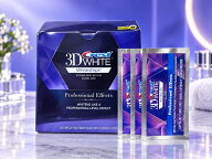 Crest 3D White Whitening 箱付き クレスト 3Dホワイトストリップ 3Dホワイトニング シート 簡単 便利 歯…