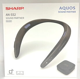 【中古】 シャープ Bluetooth送信機同梱 テレビ用ワイヤレススピーカー（ブラック）生活防水（IPX4相当）対応AQUOSサウンドパートナー AN-SS2-B