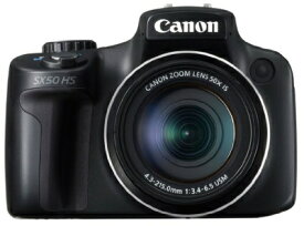 【中古】 Canon デジタルカメラ PowerShot SX50HS 約1210万画素 光学50倍ズーム ブラック PSSX50HS