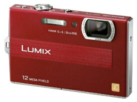 【中古】 パナソニック デジタルカメラ LUMIX (ルミックス) FP8 レッド DMC-FP8-R