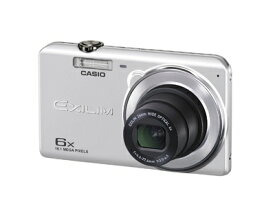 【中古】 CASIO デジタルカメラ EXILIM EX-ZS28SR 広角26mm 光学6倍ズーム プレミアムオート 1610万画素 シルバー