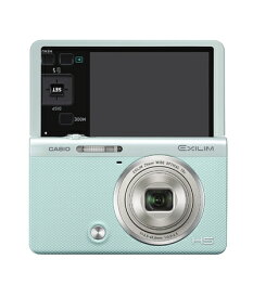【中古】 CASIO デジタルカメラ EXILIM EX-ZR60GN 自分撮りチルト液晶 オートトランスファー機能搭載 EXZR60 グリーン