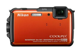 【中古】 Nikon デジタルカメラ COOLPIX AW110 防水18m 耐衝撃2m サンシャインオレンジ AW110OR