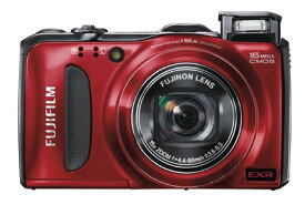 【中古】 FUJIFILM デジタルカメラ FinePix F550EXR レッド FX-F550EXR R