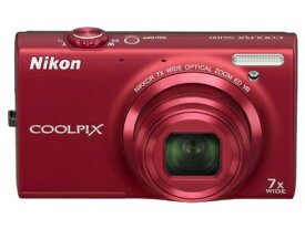 【中古】 NikonデジタルカメラCOOLPIX S6100 スーパーレッド S6100RD