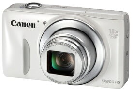 【中古】 Canon デジタルカメラ Power Shot SX600 HS ホワイト 光学18倍ズーム PSSX600HS(WH)