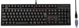 【中古】 FILCO Majestouch2 S〔静音モデル〕 キーボード 108日本語カナありテンキー機能付き Cherry MX ピンク軸 USB/PS2両対応 ブラック FKBN108MPS/JB2