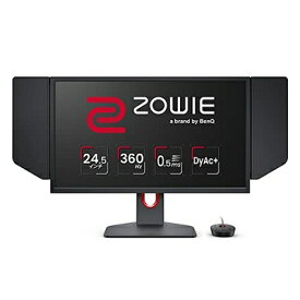 【中古】 ベンキュージャパン BenQ ZOWIE XL2566K ゲーミングモニター(24.5インチ/フルHD/TN/360Hz/0.5ms/DyAc+/Black eQualizer/VESA Standard Adaptive-Sync/小さめ台座/高さ・角度調整/S.Switch)