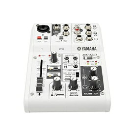 【中古】 ヤマハ YAMAHA ウェブキャスティングミキサー オーディオインターフェース 3チャンネル AG03 インターネット配信に便利な機能付き 音楽制作アプリケーションCubasis LE対応